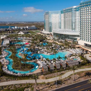 Chula Vista, California. Gaylord Pacific Resort and Convention Center, exterior of new building.