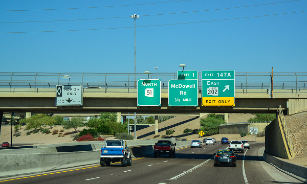 Traffic Signs and Road Signs in Arizona, USA – cheap car insurance in Laveen, AZ.