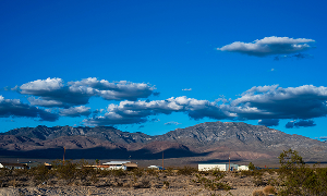 Outskirts of the town of Pahrump, Nevada – cheap car insurance in Pahrump, NV. 