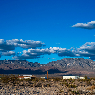 Outskirts of the town of Pahrump, Nevada – cheap car insurance in Pahrump, NV. 